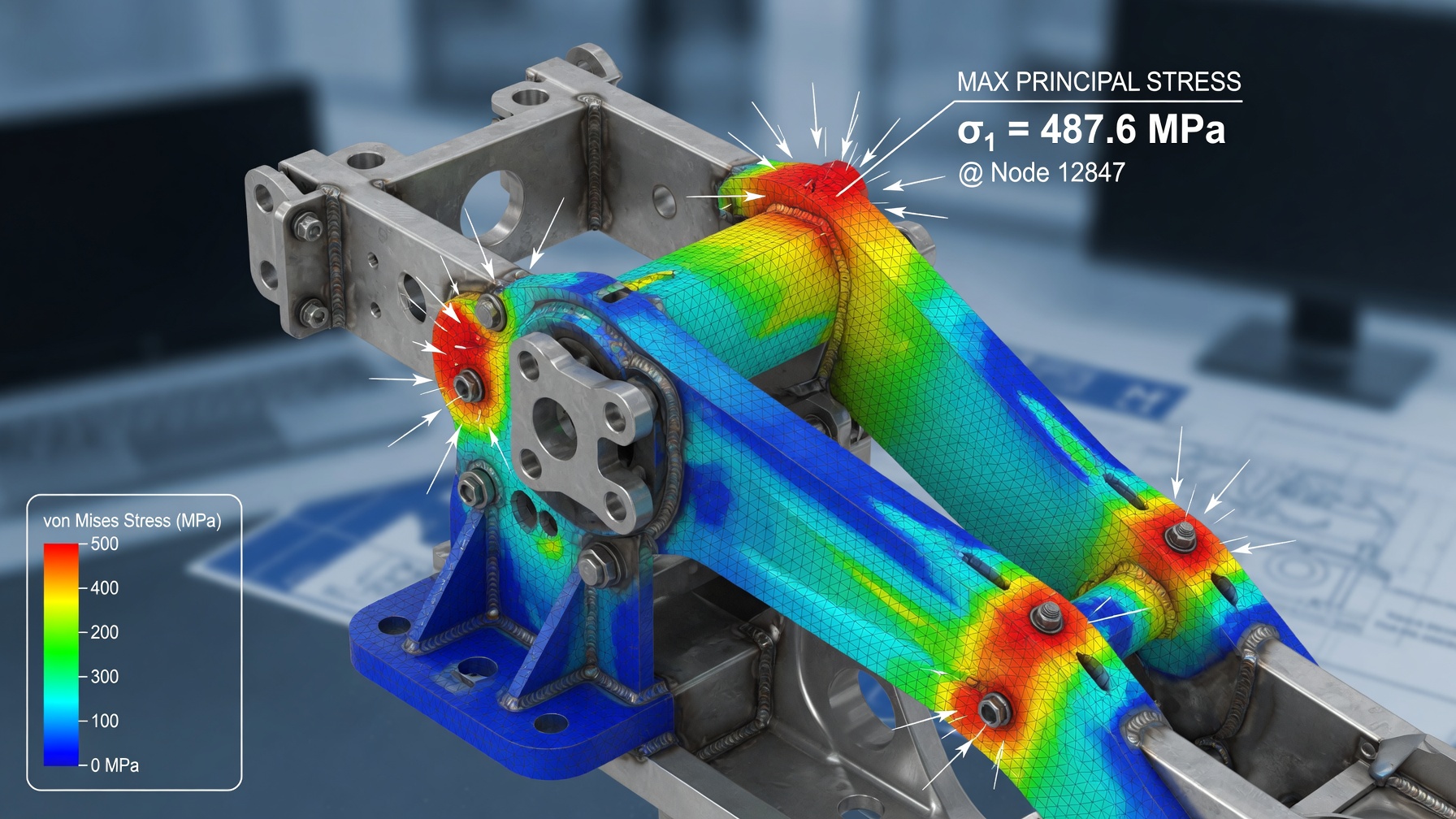 Product performance simulation — stress and flow analysis at infused Ideas